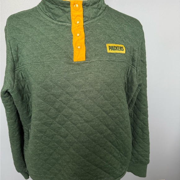 Jackets & Blazers - Green Bay Packers Quilted NFL Apparel Women’s Jacket XL